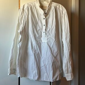 Scully White Casual Button Down Shirt